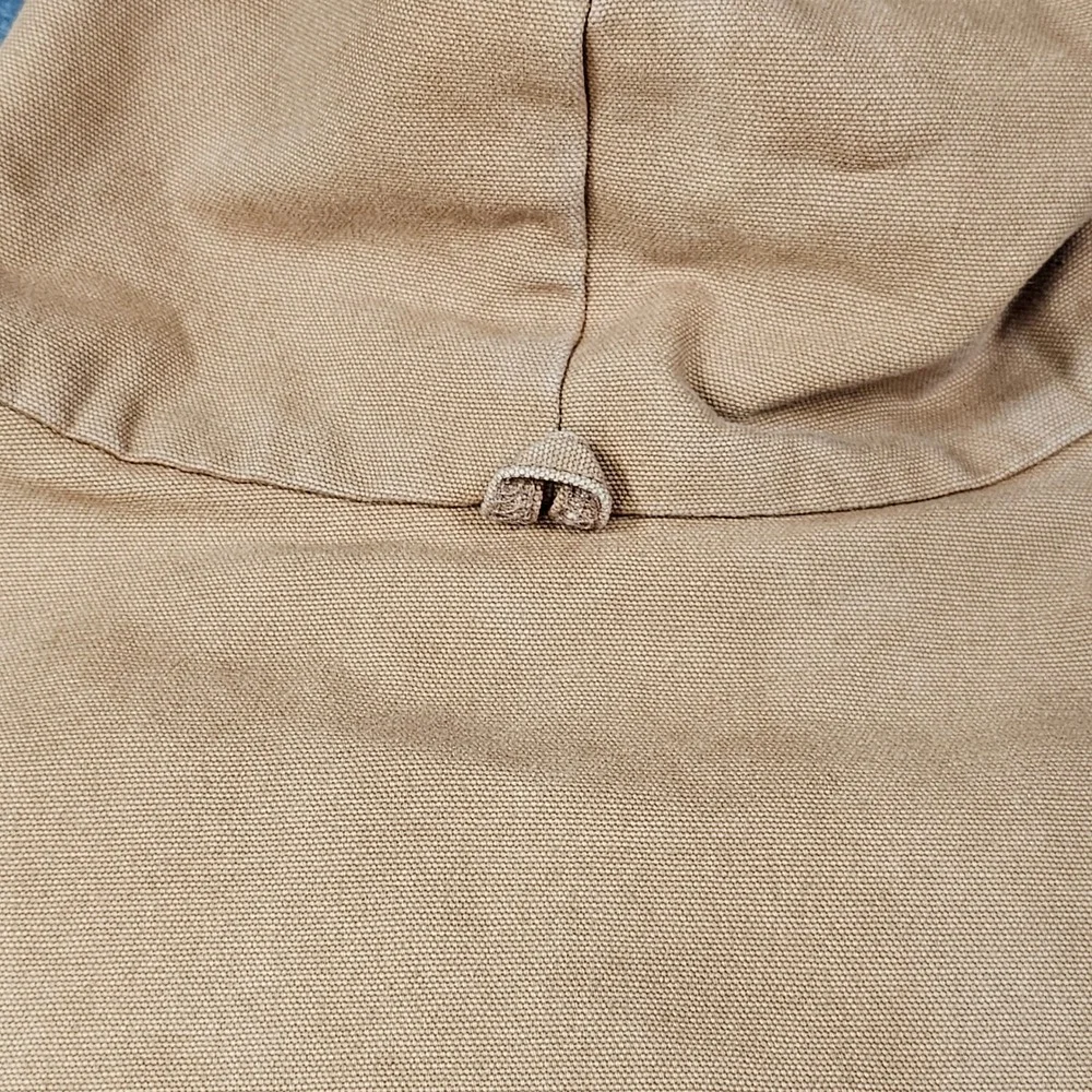 Carhartt JR106 Duck Thermal Lined Active Jac Hooded Jacket Carhartt Brown 6XL